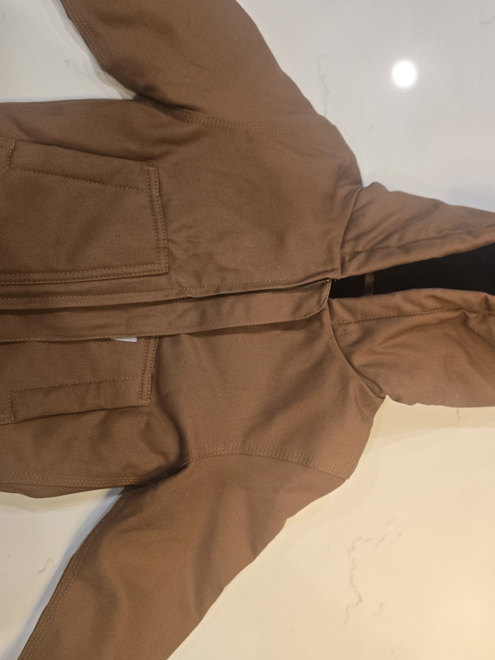 Carhartt Kids Tan Hooded Field Jacket